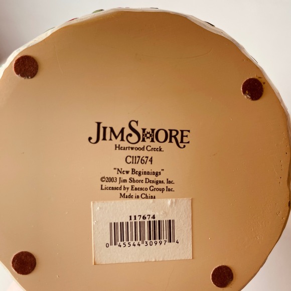 Jim Shore Heartwood Creek "New Beginnings" Angel Figurine 2003 #C117674 - Picture 6 of 8